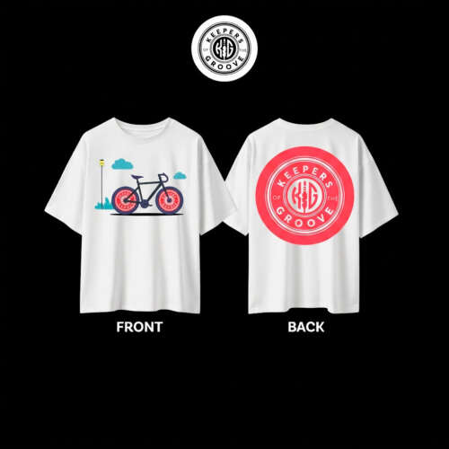 Keepers Of The Groove Baggy Tees Bicycle